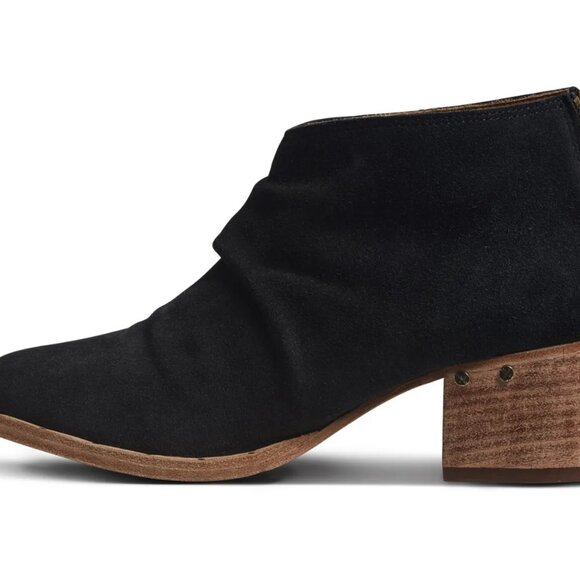 NEW  BEEK Suede Eaglet Booties western style  black for women 1065mn - Picture 5 of 8